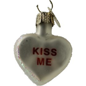 WHITE CONVERSATION HEARTS