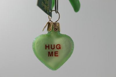 GREEN CONVERSATION HEARTS