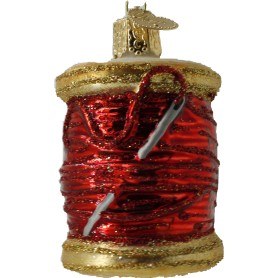 SPOOL OF THREAD RED