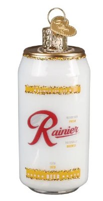 RAINIER CAN OF BEER