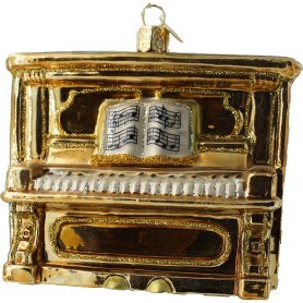 UPRIGHT PIANO GOLD