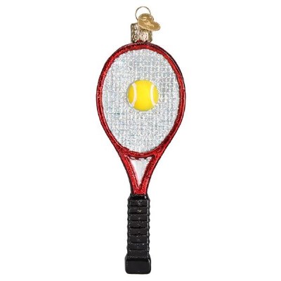 RED TENNIS RACQUET