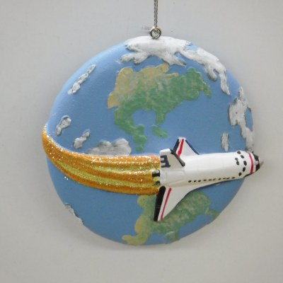 ORBITING SHUTTLE