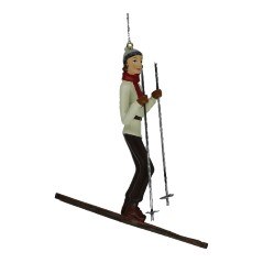 FEMALE VINTAGE SKIER