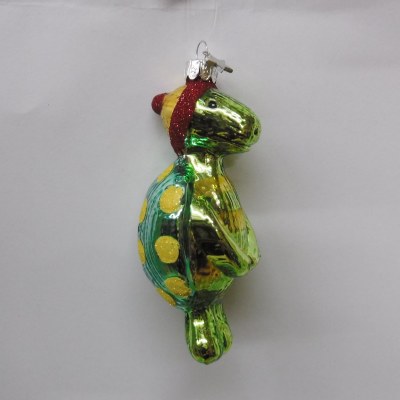 GLASS TURTLE SOCK MONKEY