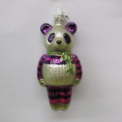 GLASS PANDA SOCK MONKEY