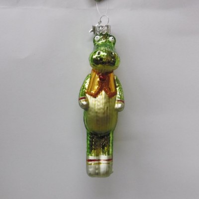 GLASS ALIGATOR SOCK MONKEY