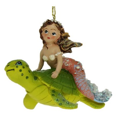 MERMAID ON TURTLE