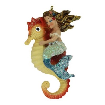 MERMAID ON SEAHORSE