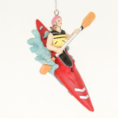 RED KAYAK WOMEN RIDER