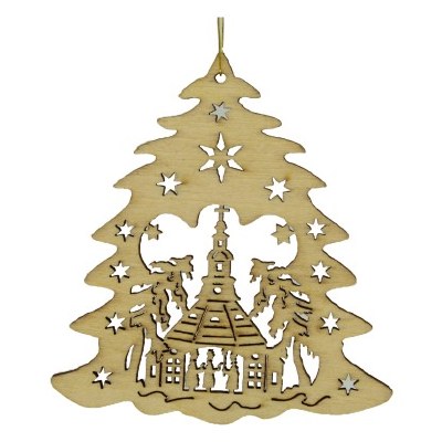 CHURCH LASER CUT TREE