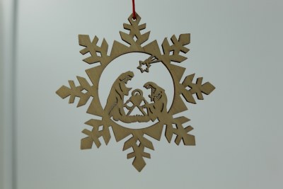 NATIVITY SCENE ORNAMENT