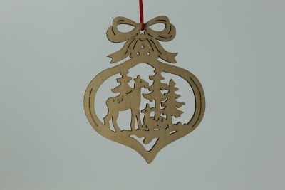 DEER SCENERY ORNAMENT