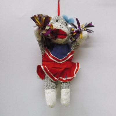 CHEERLEADER SOCK MONKEY