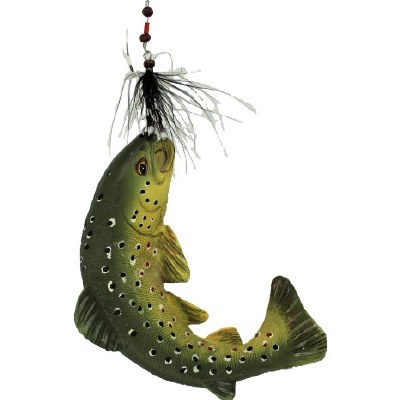 BLACK FLY FISH ON HOOK
