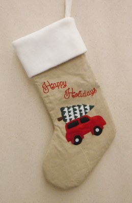 HAPPY HOLIDAY STOCKING