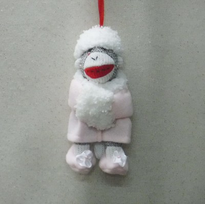 GIRLY GIRL SOCK MONKEY