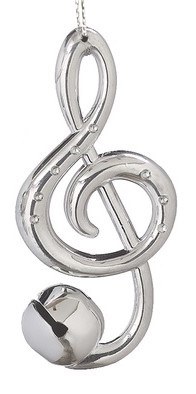 TREBLE CLEF  SILVER