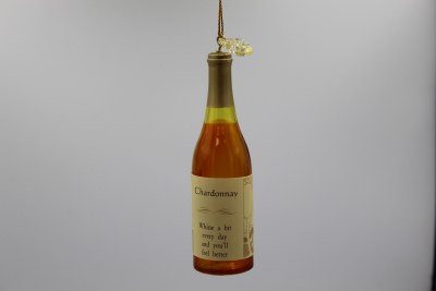 CHARDONNAY WINE BOTTLE