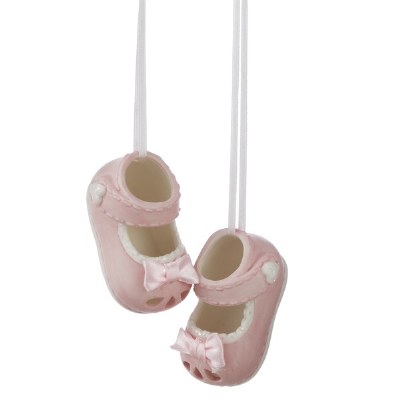BABY BOOTIES PINK 2 PC