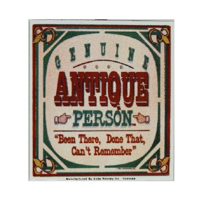 GENUINE ANTIQUE PERSON