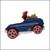 BLUE PEDAL CAR