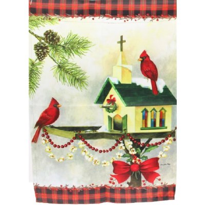 CHRISTMAS IN THE GARDEN FLAG