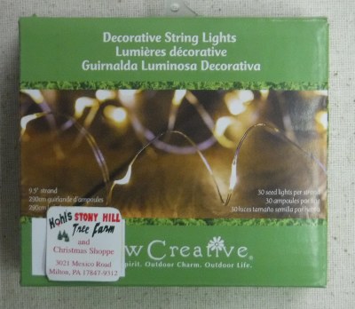 30 COUNT SEED GARDEN STRING LIGHTS