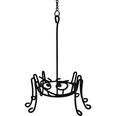 BLACH METAL HANGING GORD HOLDER WITH CHAIN AND HOOK