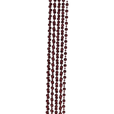 18 FT RED BEADED GARLAND