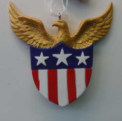 AMERICAN FLAG SHIELD