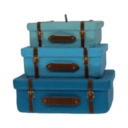 STACK OF SUITCASES