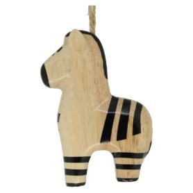 WOODEN ZEBRA