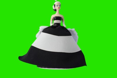 BLACK AND WHITE FOREVER BARBIE