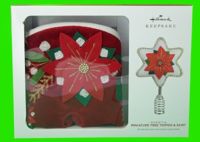 TREE TOPPER AND SKIRT