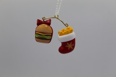 HAMBURGER AND FRENCH FRIES