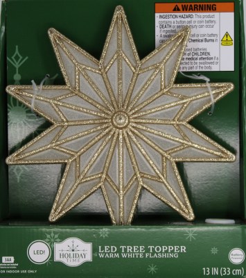 SNOWFLAKE TREE TOPPER