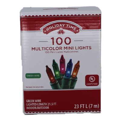 100 COUNT MULTI COLOR MINI LIGHT SET