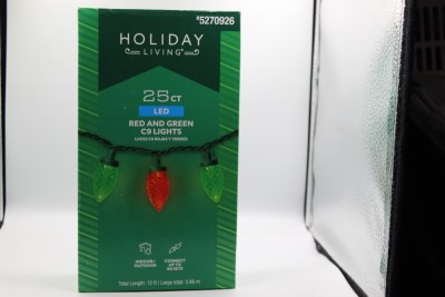 25 CT RED GREEN COLOR LED