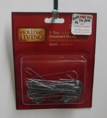 50 PACK ORNAMENT HOOKS