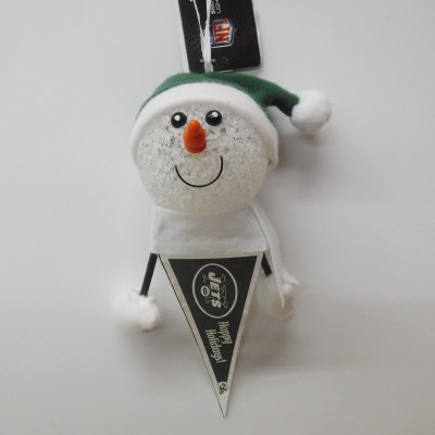 NY JETS LIGHT UP SNOWMAN