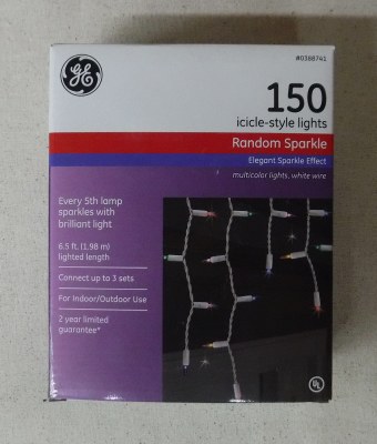 150 CT MULTI COLOR ICICLE RANDOM SPARKLE