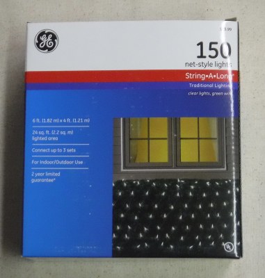 150 CT NET LIGHTS CLEAR
