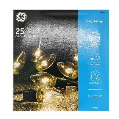 25 CT C9 LIGHT SET