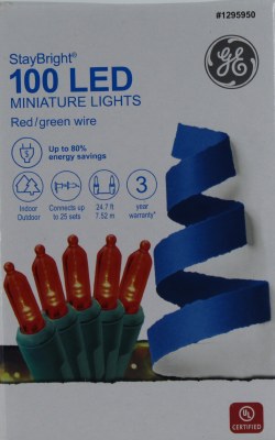 100CT MINI LIGHTS RED