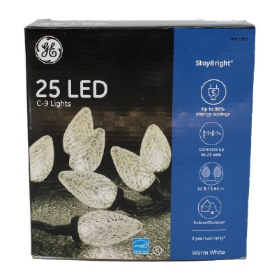 TEXTURED CLEAR LED COLORED SET