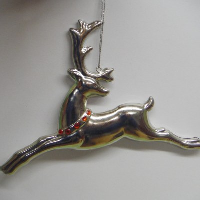SILVER REINDEER