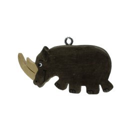 WOODEN RHINO