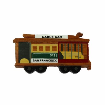 CABLE CAR MAGNET