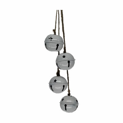 WHITE METAL BELL